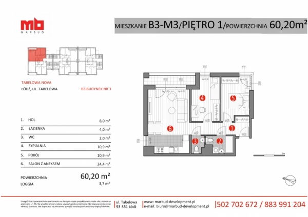 Mieszkanie B3-M3